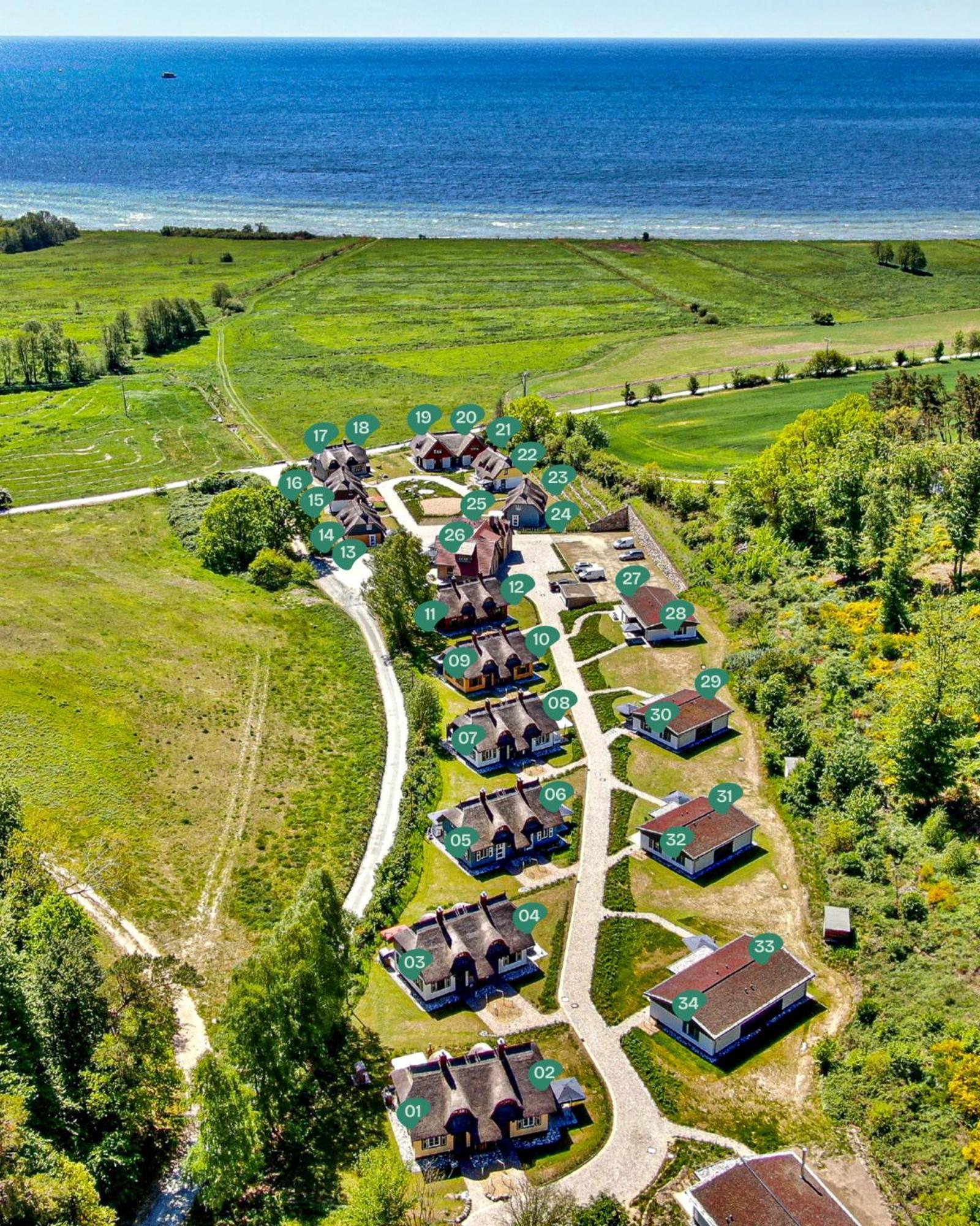 Ferienhaus Strandflieder 05 Feriendorf Klein Stresow Ruegen By Ruyastay 普特布斯 外观 照片