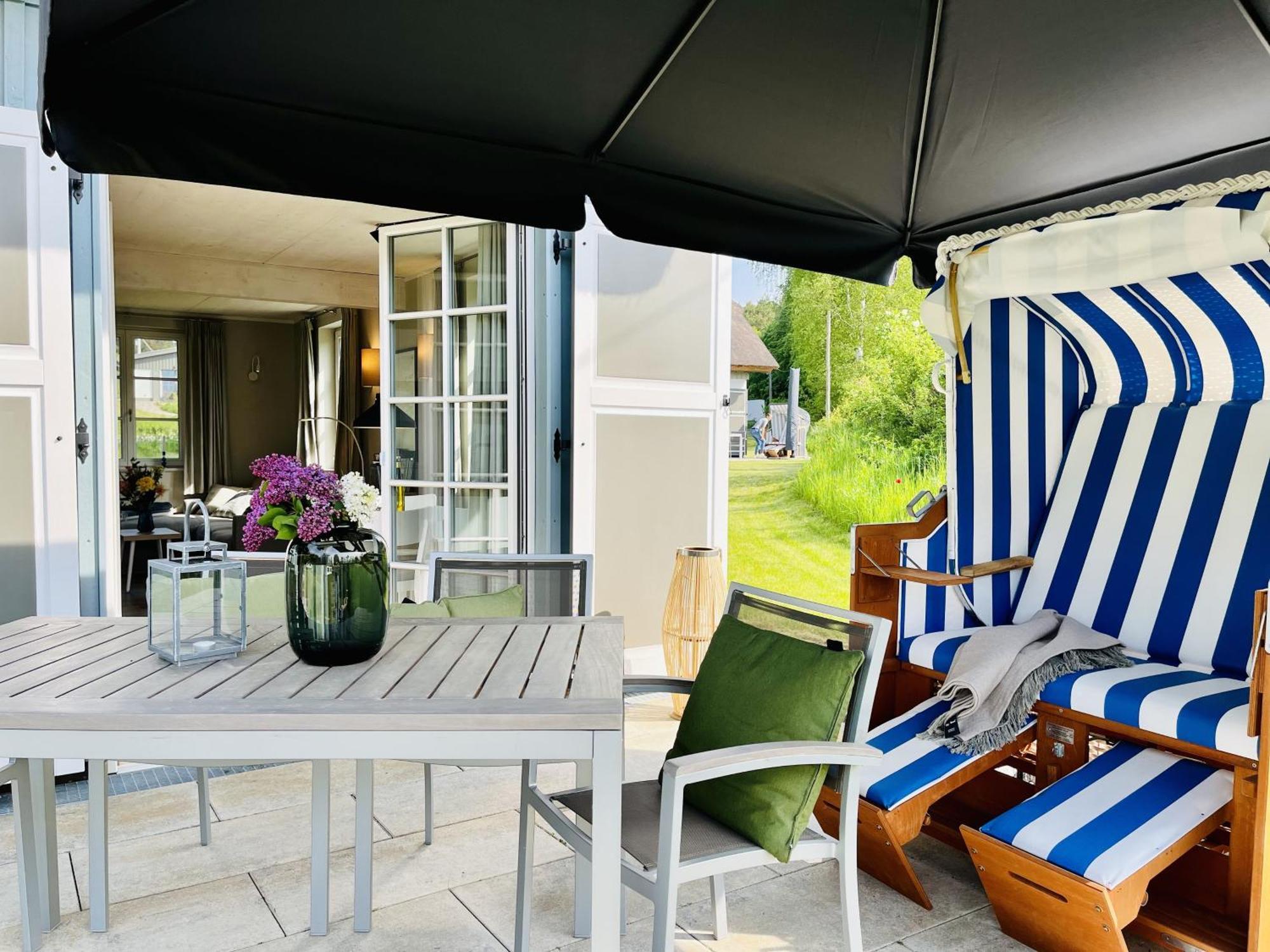 Ferienhaus Strandflieder 05 Feriendorf Klein Stresow Ruegen By Ruyastay 普特布斯 外观 照片